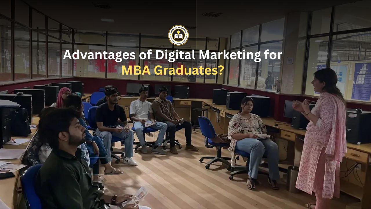 Advantages of digital marketing for MBA graduates Career scope of digital marketing for MBA students Digital marketing jobs for MBA graduates MBA with digital marketing specialization Benefits of learning digital marketing after MBA High paying jobs in digital marketing for MBA professionals Digital marketing skills for MBA students Digital marketing career opportunities after MBA Future of MBA with digital marketing Why MBA graduates should learn digital marketing